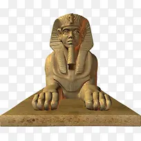 埃及师身人面像雕塑