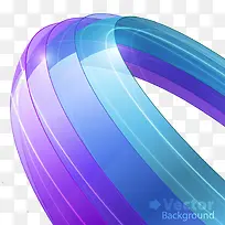 蓝紫色图形