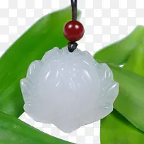 雪莲花玉佩