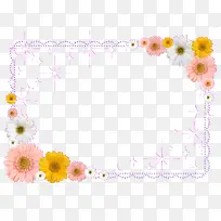 花朵边框