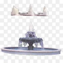 喷泉png元素