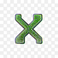电路板字母x