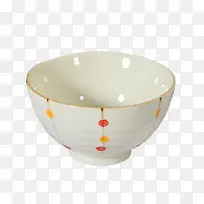 日式森系波点碗