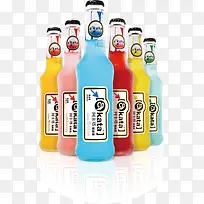 彩色洋酒