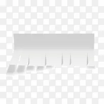 矢量白色纸张撕裂条状