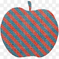 彩色条纹苹果