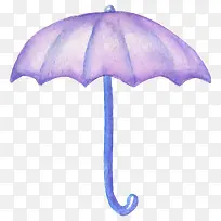 紫色一把伞