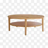 纯色椭圆形木质饭桌