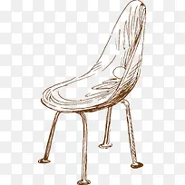手绘精美椅子家具