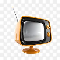 橙色电视