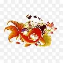 锦鲤童子