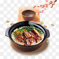 鸭锅盖饭