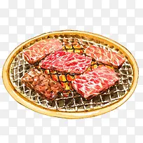 手絵日式烤肉