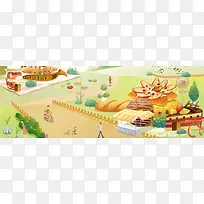 马路背景