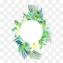 热带植物 绿植logo