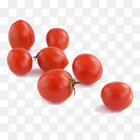 7个红色的小番茄