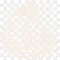 鲤鱼花纹矢量图