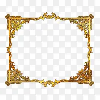 金色欧式华丽边框