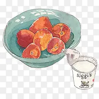 一小碗杏