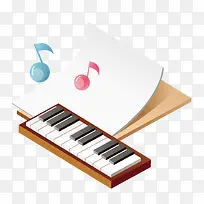 黑白键音乐电子琴
