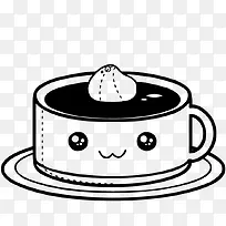 卡通茶杯