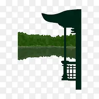 矢量凉亭