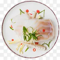 日式鳕鱼肉鳕鱼块料理海鲜生鲜美