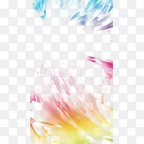 手绘花朵底纹