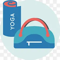 瑜伽运动logo设计