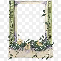 花朵门框装饰框
