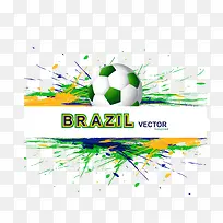 巴西奥运会足球装饰