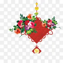新年中国结窗花