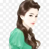 倾国倾城手绘美女