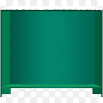 绿色盒子立体平台