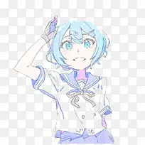 卡通女孩