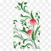 美丽的花藤