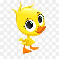 黄色的小鸭子动物设计