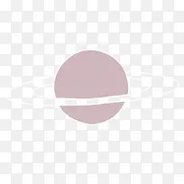 裸紫粉地球