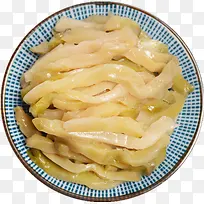 一盘子萝卜条