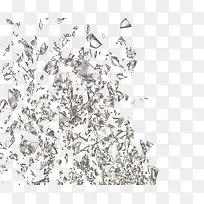 破碎玻璃效果