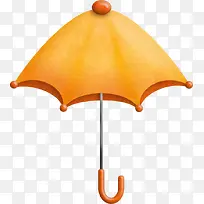 橘色小伞