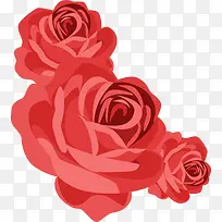 情人节手绘玫瑰花