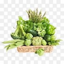 一篮子蔬菜