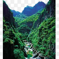 山西风景太行山大峡谷