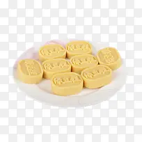 一碟豆香绿豆糕