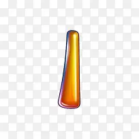 水滴字母l