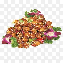 烧烤鹿肉