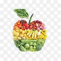 水果粮食图形