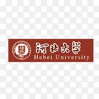河北大学logo