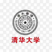 清华大学logo